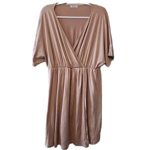 Dusty Rose Lounge Nighty/ Day Dress Maternity/Nursing Women's XL